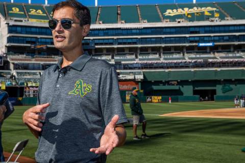 A’s offer on 5th Las Vegas site, have setback in Oakland