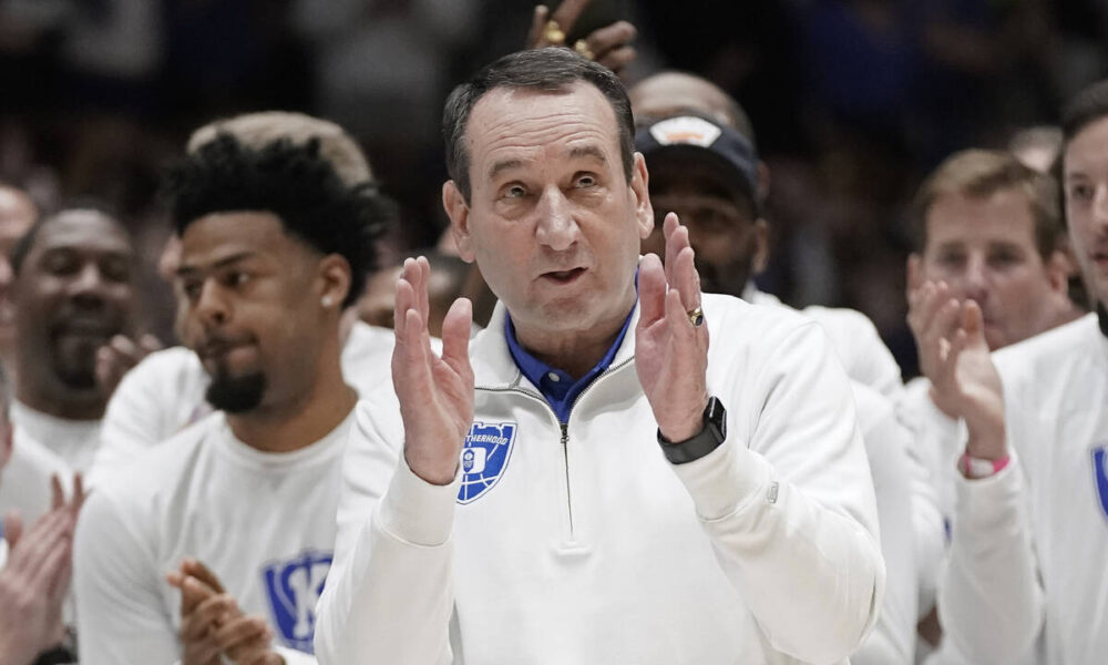 North Carolina faces Mike Krzyzewski and Duke in Final Four