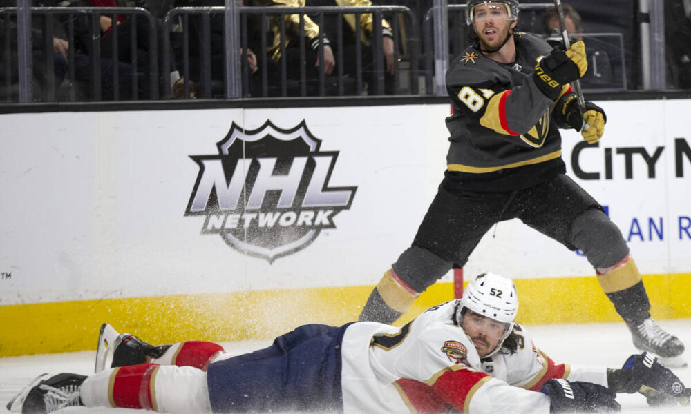 Golden Knights lose identity as physical, 4-line team
