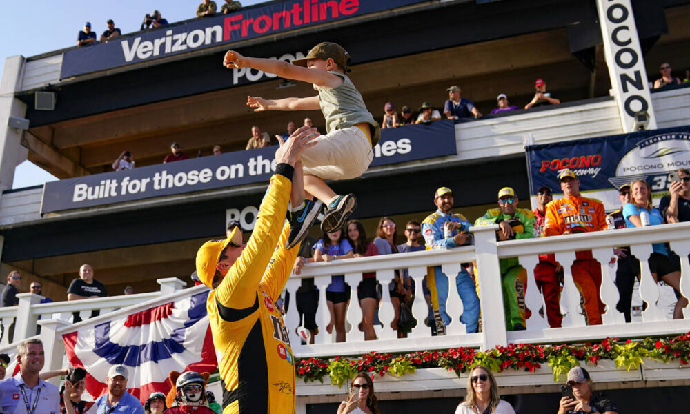 Kyle Busch to lose racing sponsor, but 6-year-old son keeps his