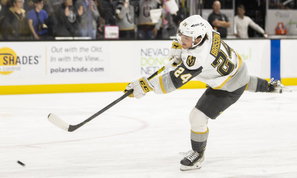 Golden Knights prospects get NHL time in injury-plagued season