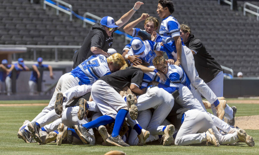 Basic whips Bishop Gorman to win 5A state baseball title