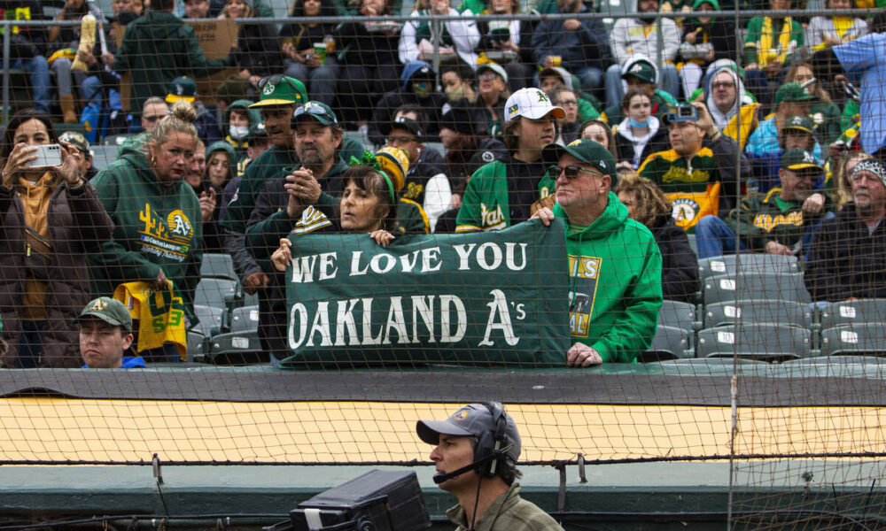 Oakland A’s could be closer to Las Vegas as home after MLB decision