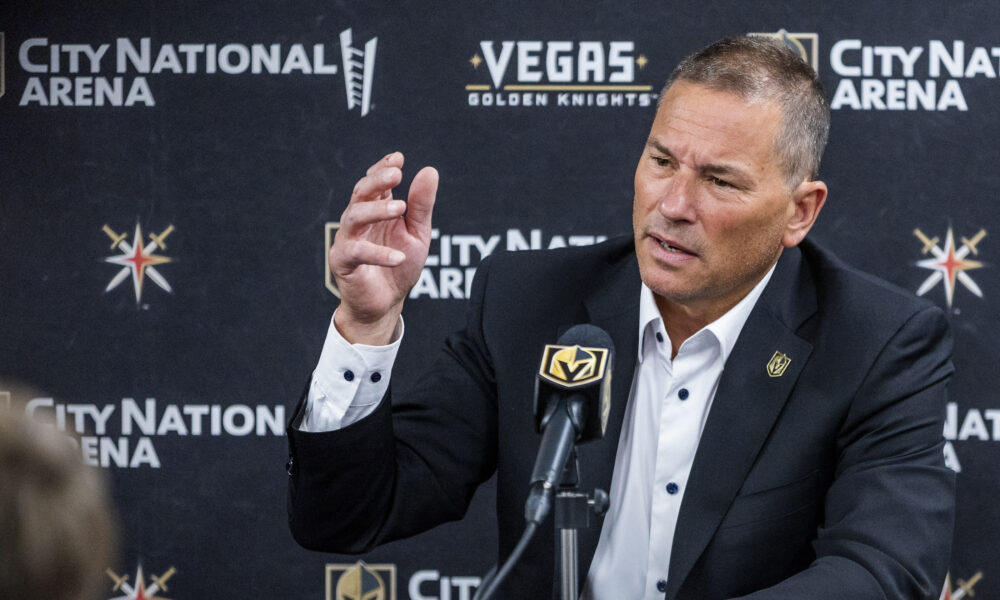 Bruce Cassidy introduced as 3rd coach in Golden Knights history