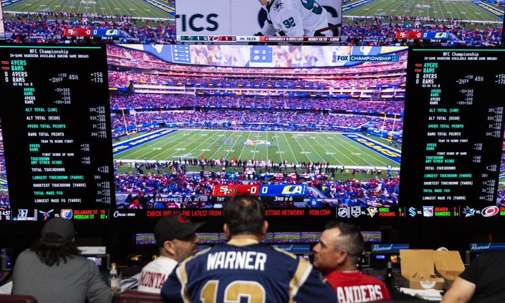 Poll on legal sports betting finds increased support