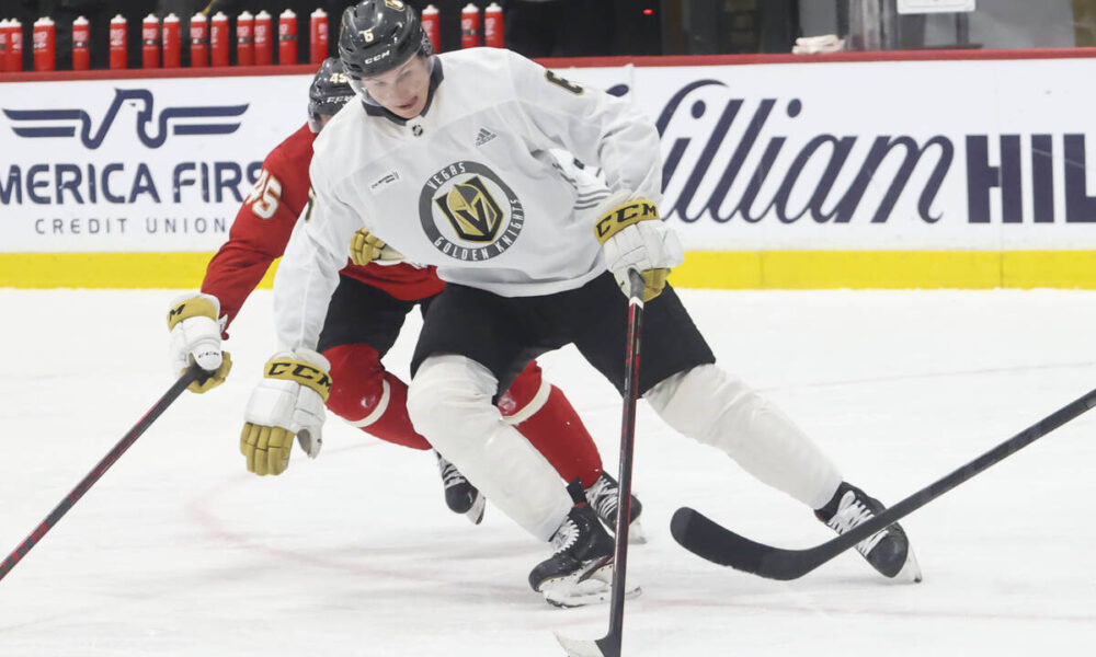 Golden Knights prospects Kaedan Korczak, Ivan Morozov shine at camp