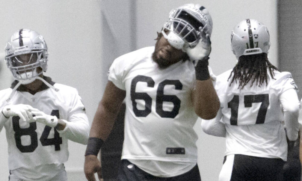 Raiders rookies report to camp, await veterans’ arrival