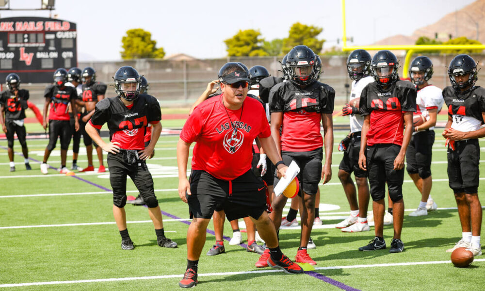 High school football teams face practice, heat