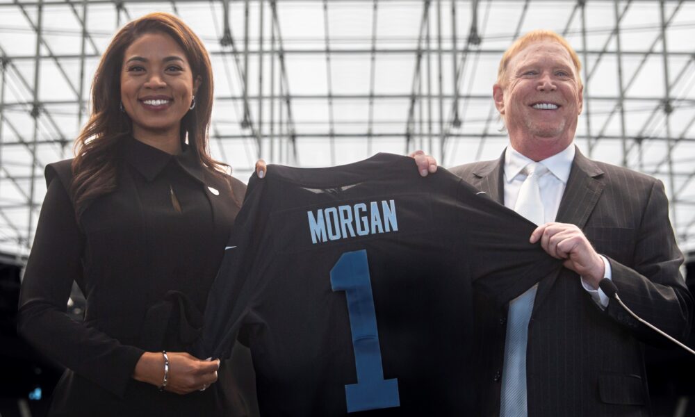 Raiders hire Sandra Douglass Morgan as new team president