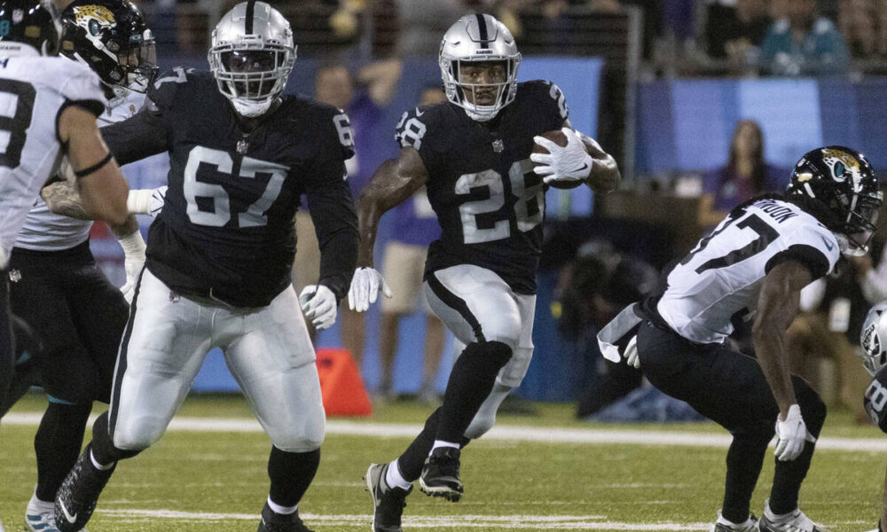 Raiders roll past Jaguars in Hall of Fame preseason game