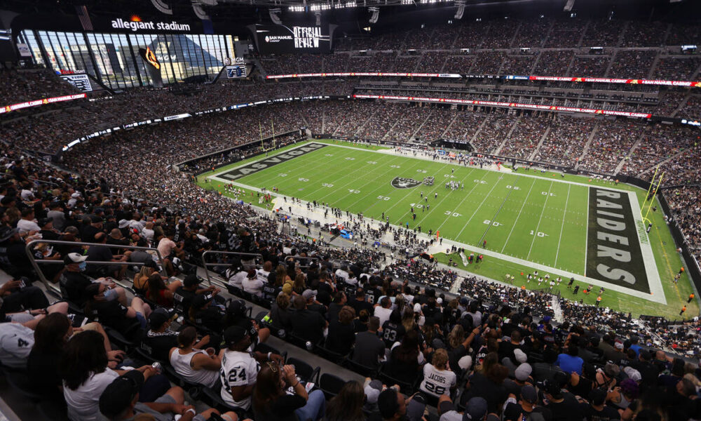 Raiders’ Allegiant Stadium voted one of top stadiums in NFL