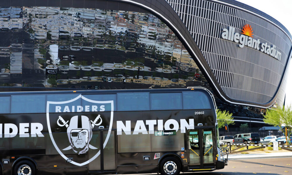Raiders, Knights, UNLV home game bus service returns