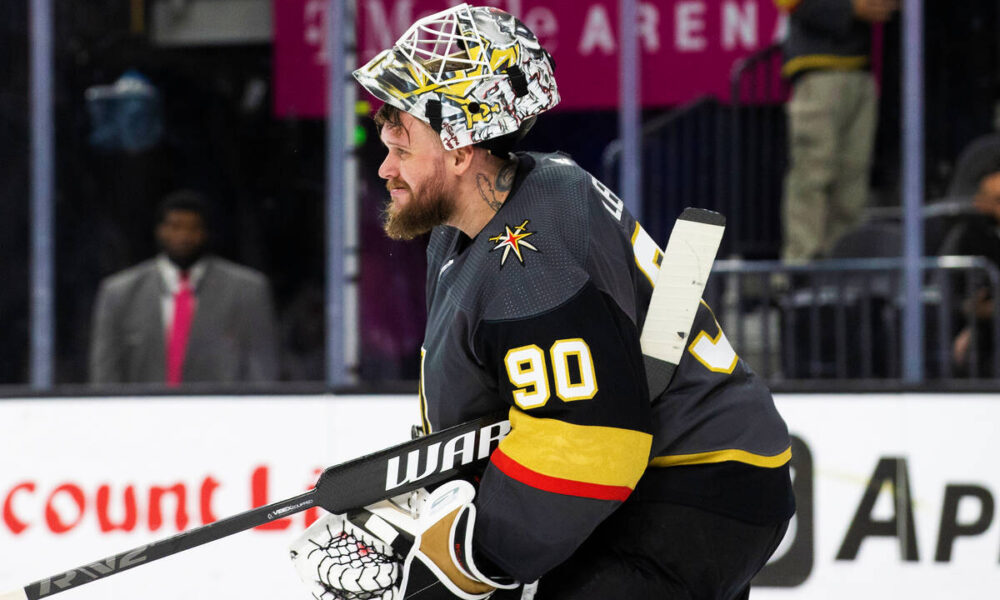 Robin Lehner injury news causes Golden Knights’ odds to fluctuate