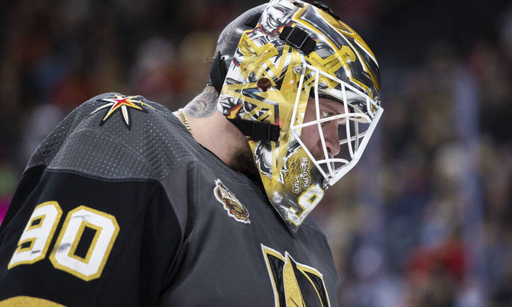 Robin Lehner’s loss damages Golden Knights’ playoffs chances