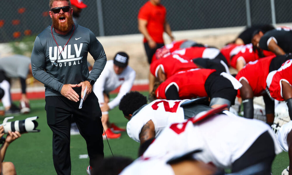 UNLV football strength coach Matt Fyle makes strong difference