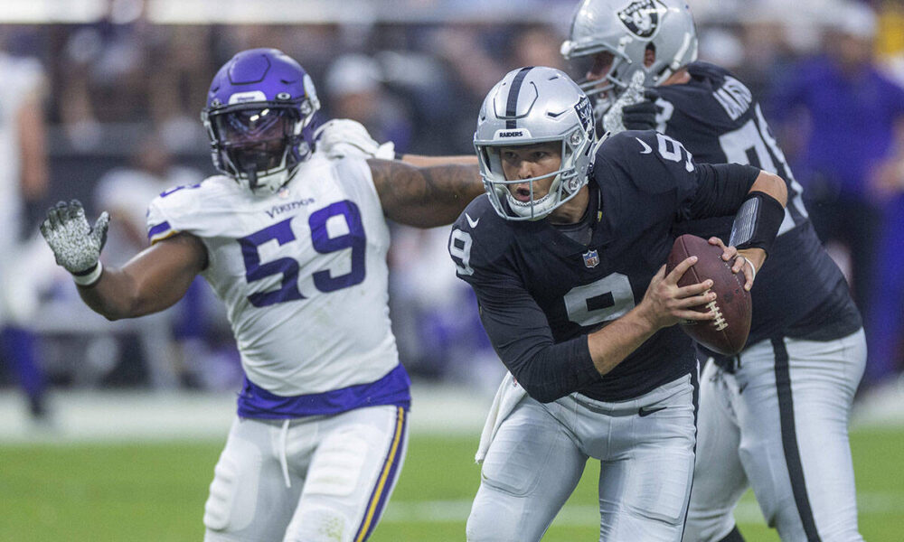 Raiders trade quarterback for a conditional pick