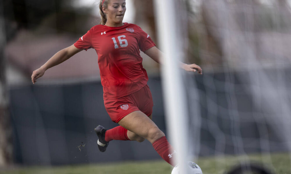 Nevada Preps: Green Valley hosts Arbor View in girls soccer match