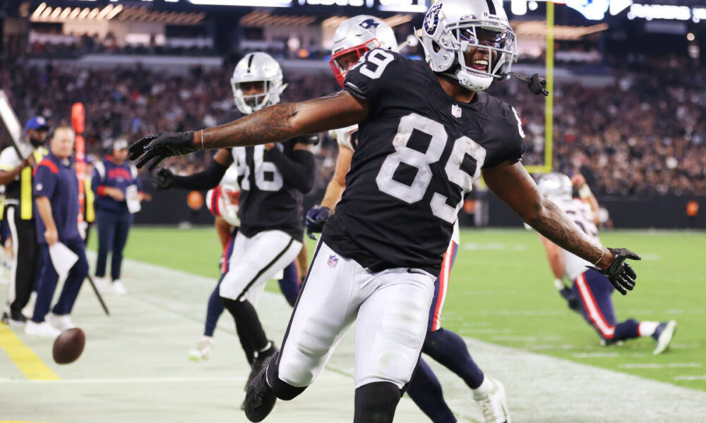 Raiders’ Isaiah Zuber has reception and interception in same game