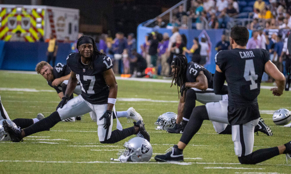 Raiders’ Derek Carr, Davante Adams offer a glimpse of future