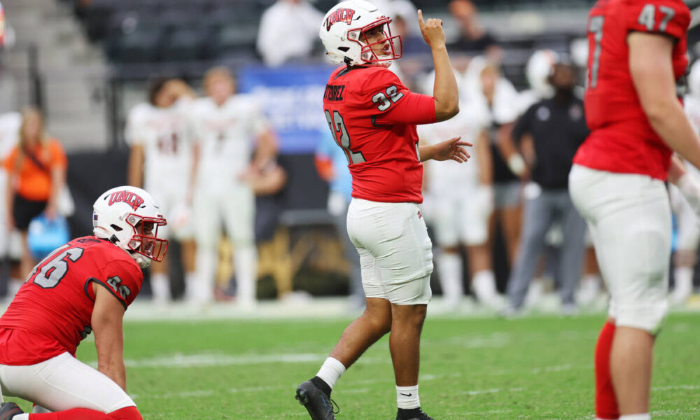 UNLV kicker Daniel Gutierrez and his ‘million dollar leg’