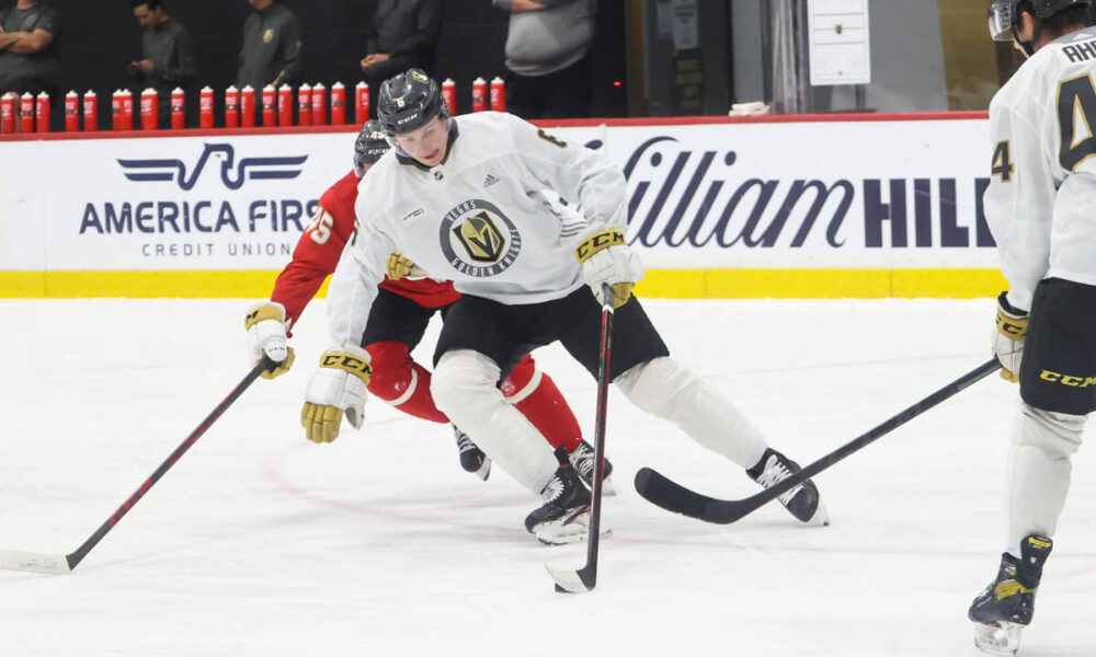 Golden Knights’ Kaedan Korczak, Lukas Cormier might flash at rookie camp