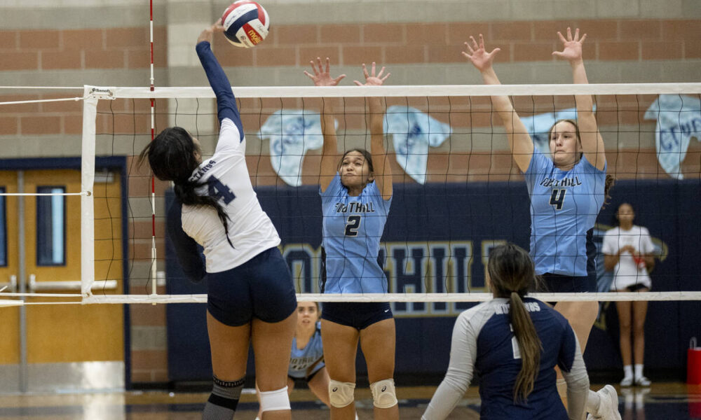 Shadow Ridge beats Foothill in 5-set volleyball match — PHOTOS