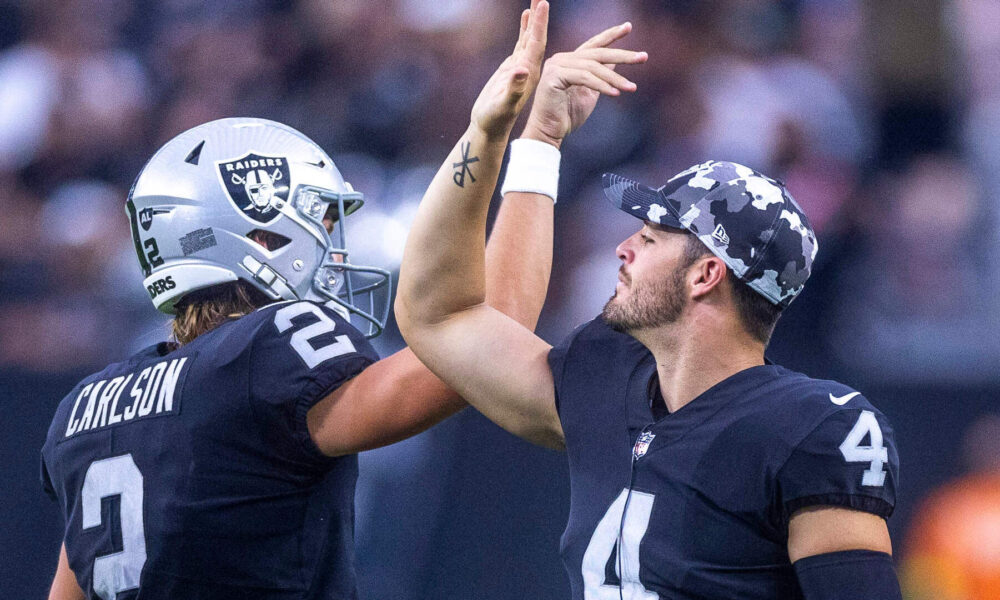 Raiders’ Daniel Carlson one of NFL’s most reliable, consistent kickers