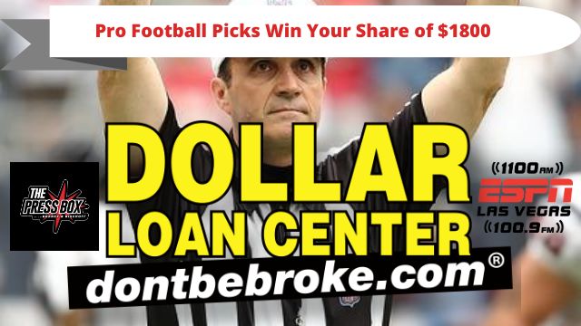 PRO FOOTBALL PICKS WIN YOUR SHARE OF $1800