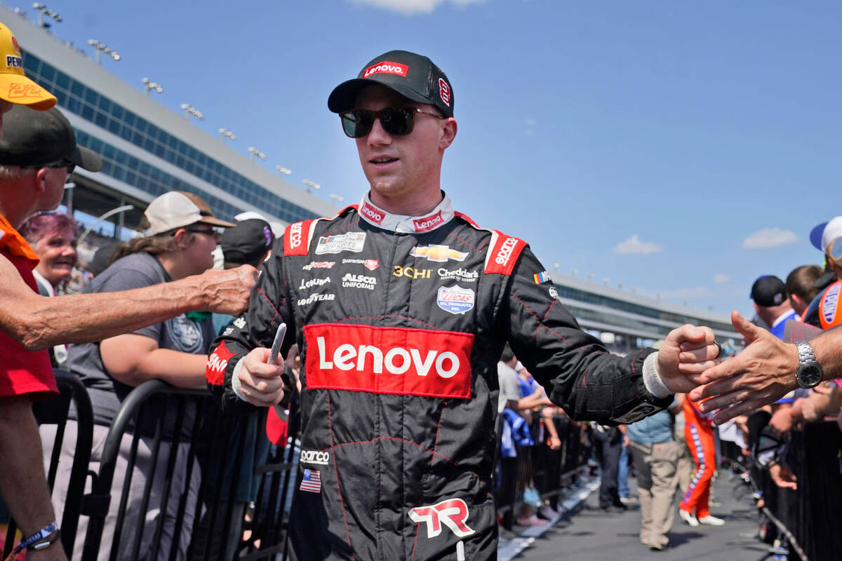 Tyler Reddick wins NASCAR South Point 400 pole to cap big day – Fan Shotz