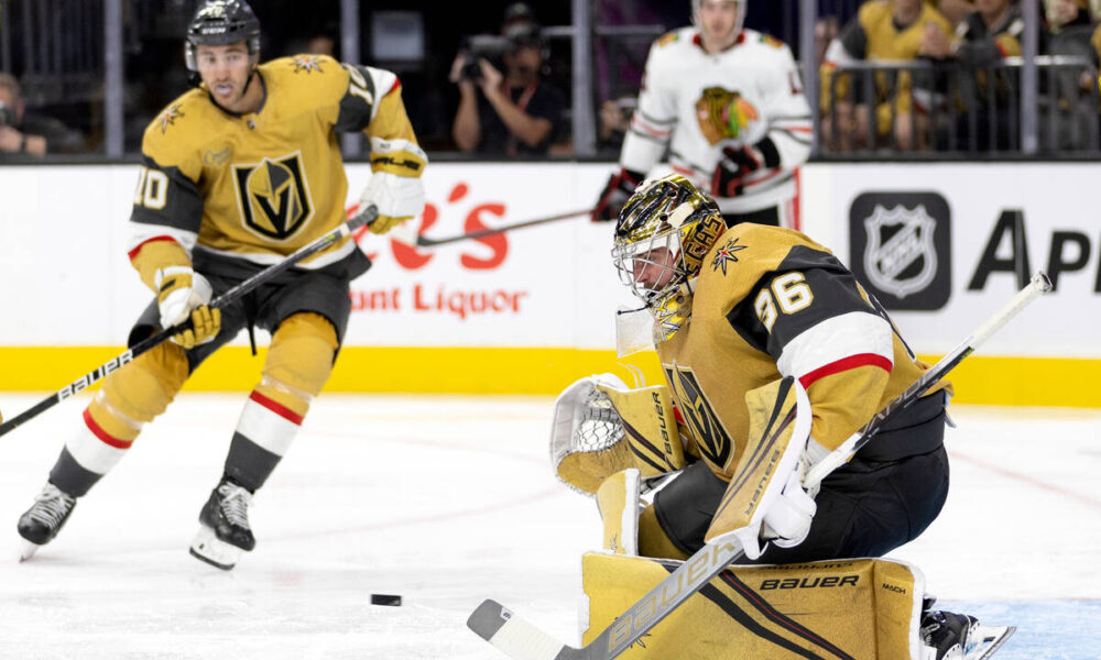 Golden Knights’ Logan Thompson, Adin Hill exceed expectations