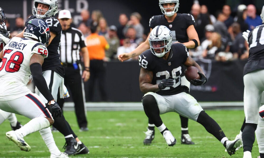 Raiders-Texans takeaways: Josh Jacobs dominant again in win