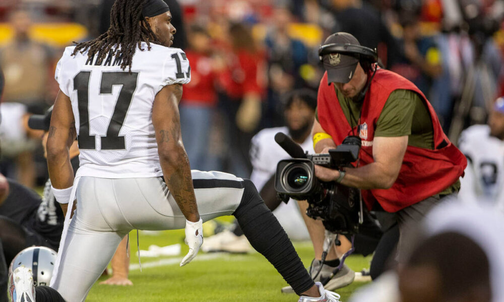 Raiders’ Davante Adams expected to play against New Orleans Saints