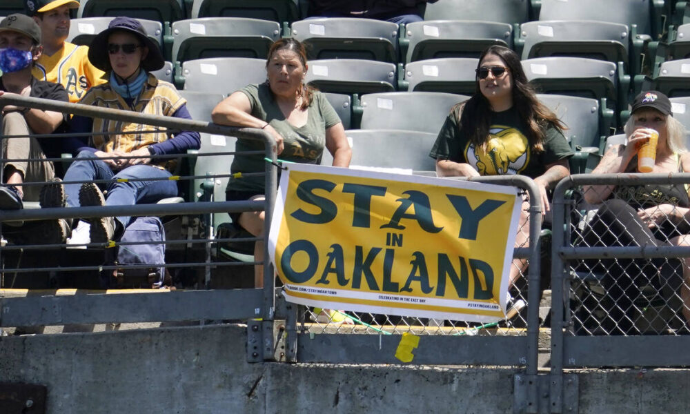 Rob Manfred, MLB head, no longer optimistic A’s staying in Oakland