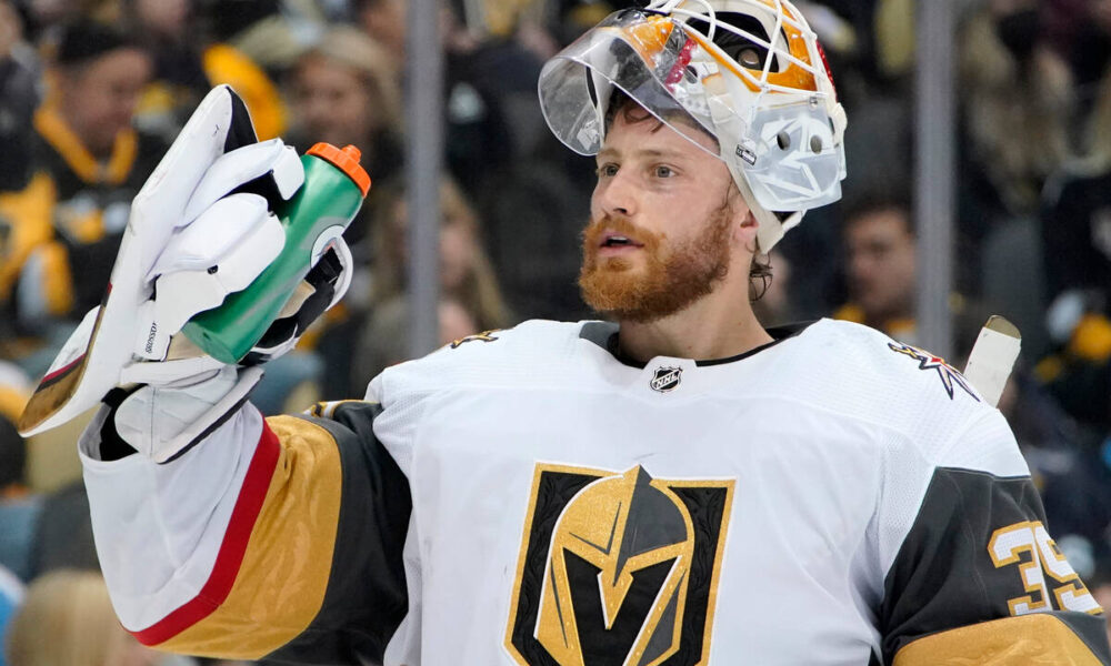 Golden Knights’ Laurent Brossoit goes to Silver Knights on loan