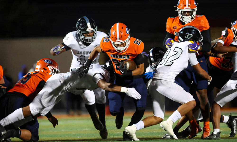 Bishop Gorman football pulls away for win over Desert Pines — PHOTOS