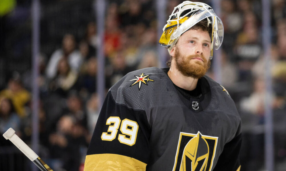 Golden Knights waive goaltender Laurent Brossoit