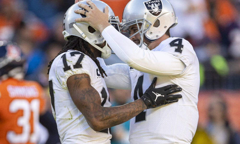 Raiders snap losing streak in Denver