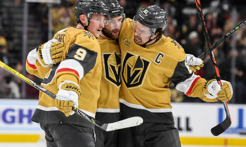 Golden Knights in good shape in NHL standings thanks to resiliency