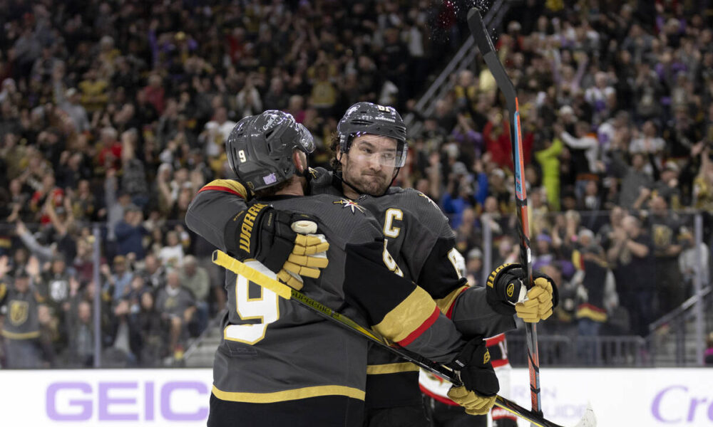 Golden Knights down Ottawa Senators behind Carrier, Karlsson