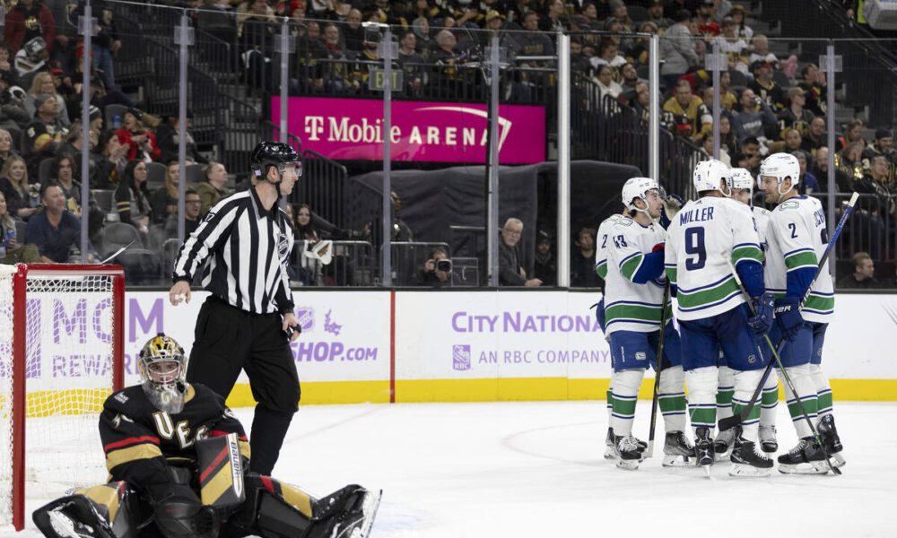 Golden Knights lose to Vancouver Canucks behind leaky penalty kill