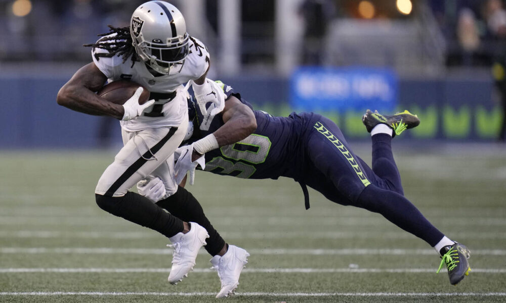 Raiders’ report card for OT win over Seattle Seahawks