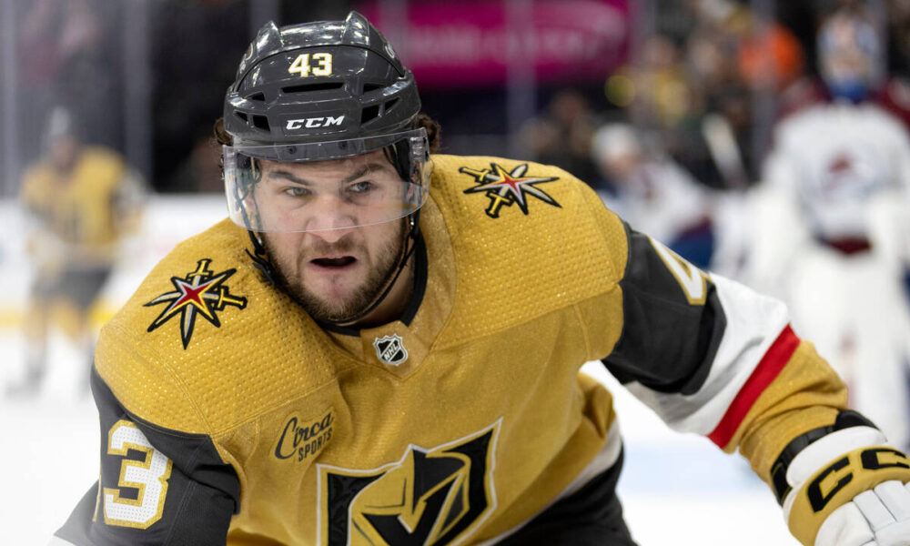 Golden Knights lineup looking for consistency from one group