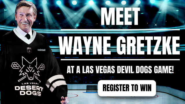 Meet Wayne Gretzke  at a Las Vegas Devil Dogs game!