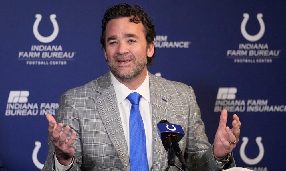 Colts’ Jeff Saturday to make NFL coaching debut against Raiders