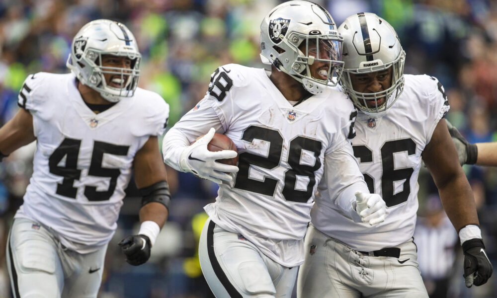 Josh Jacobs runs wild in Raiders’ OT win vs. Seattle Seahawks