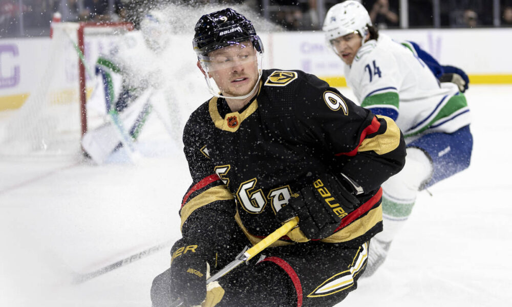 Golden Knights Jack Eichel game-time decision against Boston Bruins