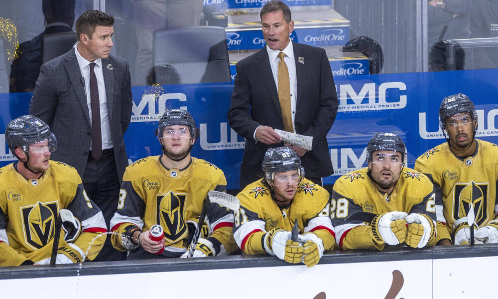 Golden Knights’ Bruce Cassidy returns to face Boston Bruins