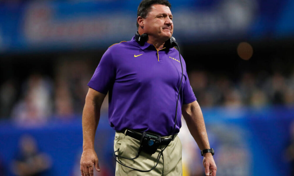 Ed Orgeron, Chris Petersen on UNLV coach candidate list, sources say