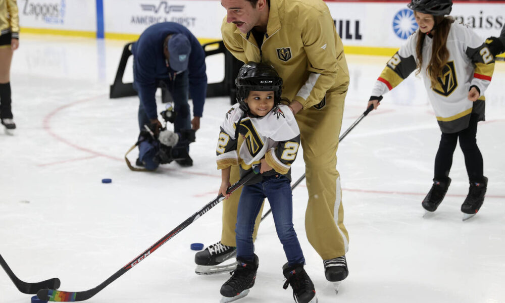 Former UMC patients join Golden Knights at ‘player’ event — PHOTOS