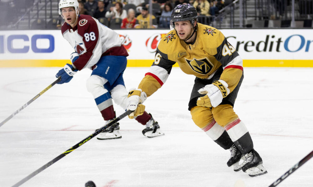 Golden Knights make lineup change against New York Rangers